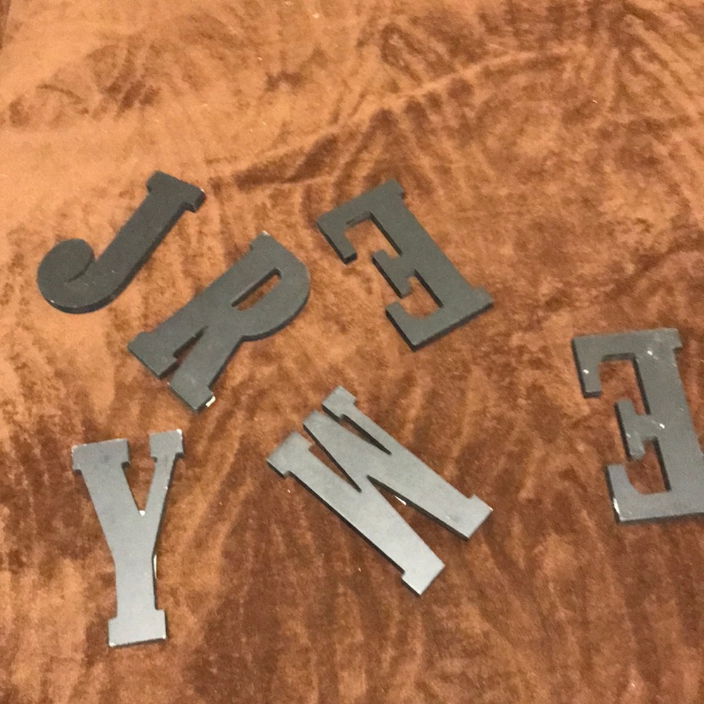 Letters for kids walls